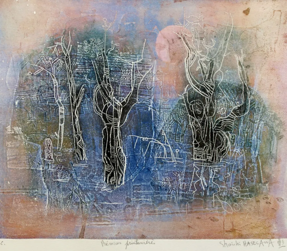 Incisione Hasegawa - Prémices printaniers 