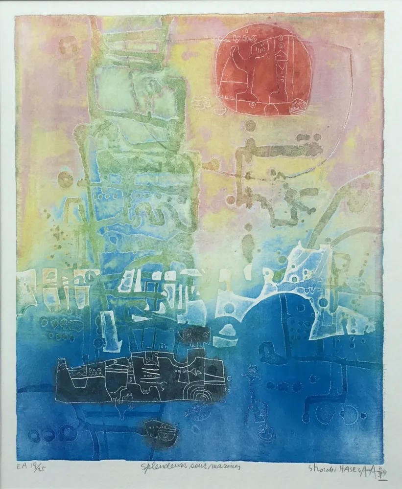 Incisione Hasegawa - Splendeurs sous marine 