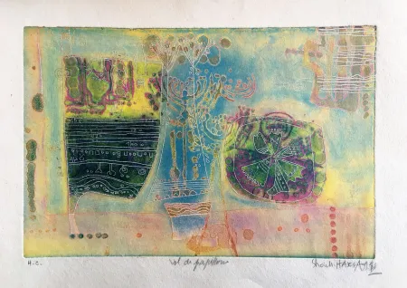 Incisione Hasegawa - Vol de Papillon 