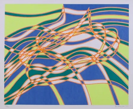 Serigrafia Hayter - #3 from the Aquarius Suite