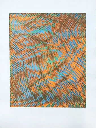 Incisione Hayter - Caribbean sea