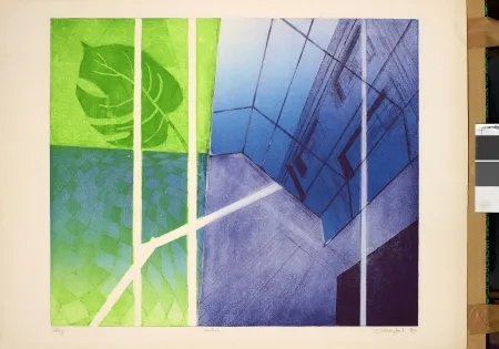 Incisione Hayter - Ceiling