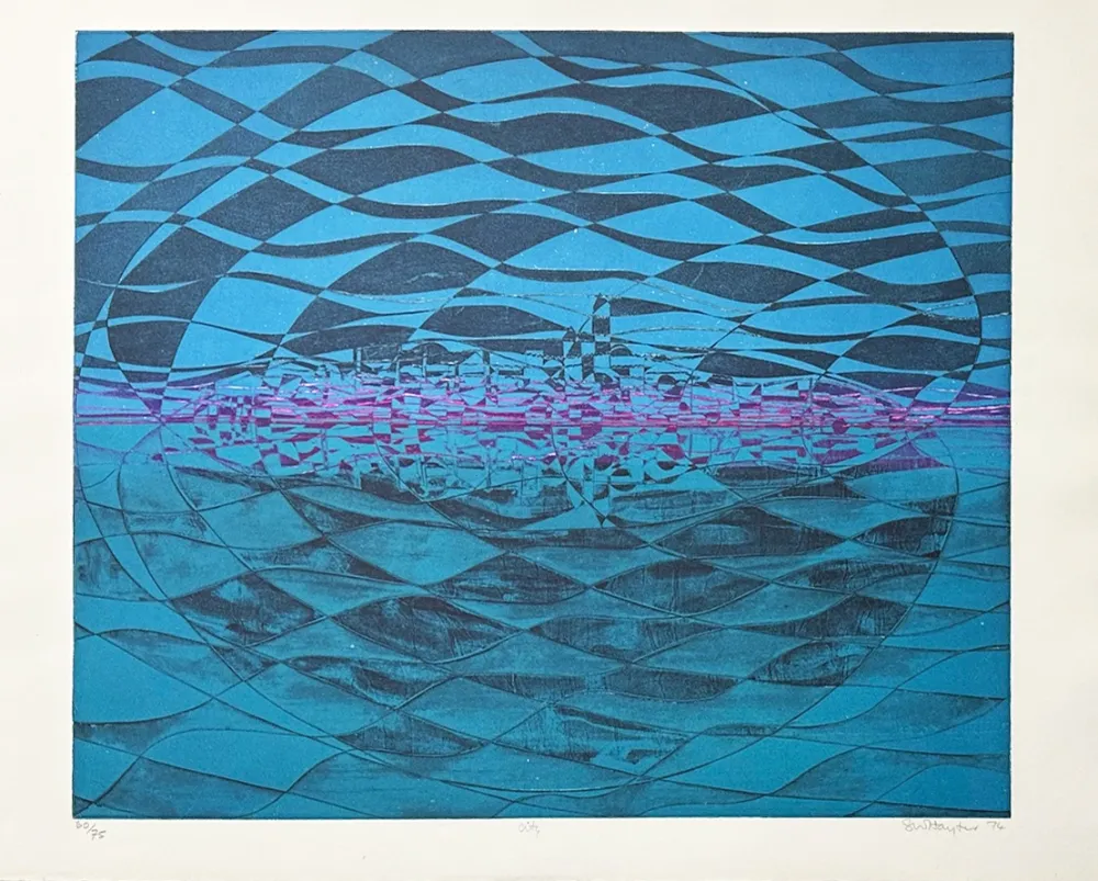 Incisione Hayter - City