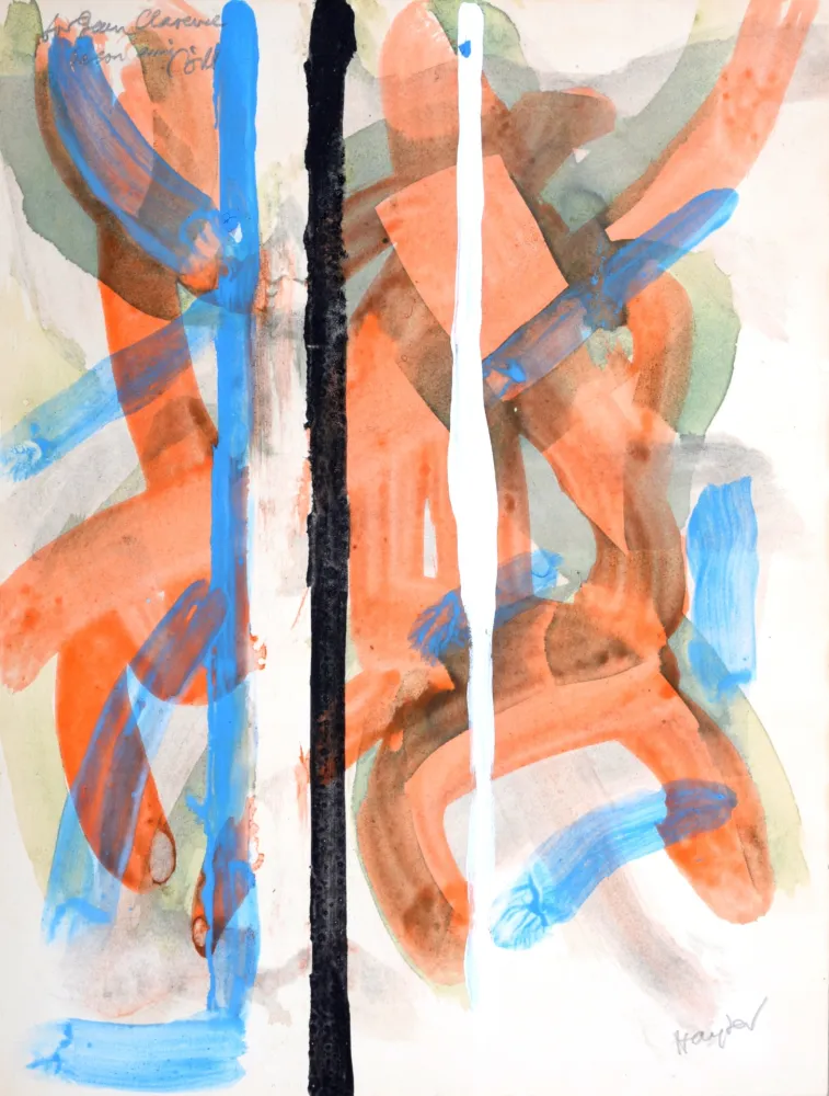 Non Tecnico Hayter - Composition, circa 1980 - Hand-signed