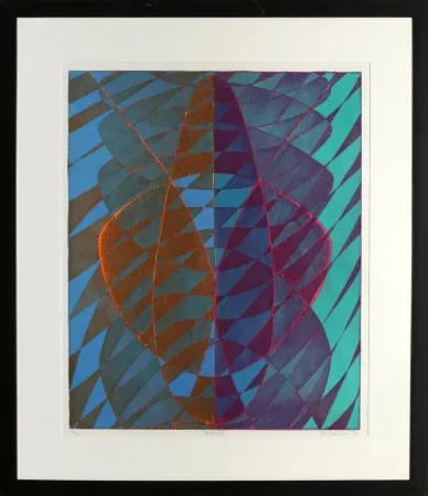 Incisione Hayter - Dromond