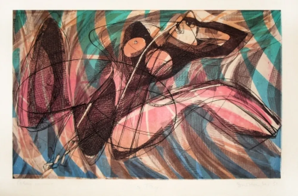 Incisione Hayter - Escoutay