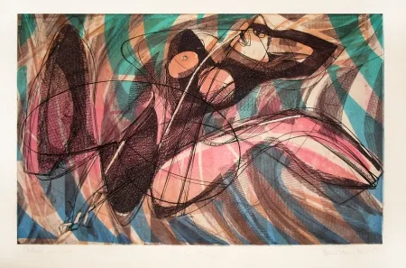 Incisione Hayter - Escoutay