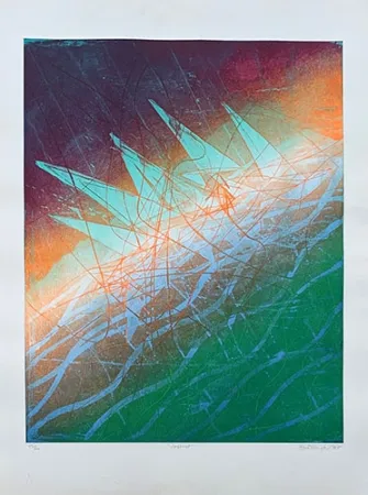 Incisione Hayter - Fastnet