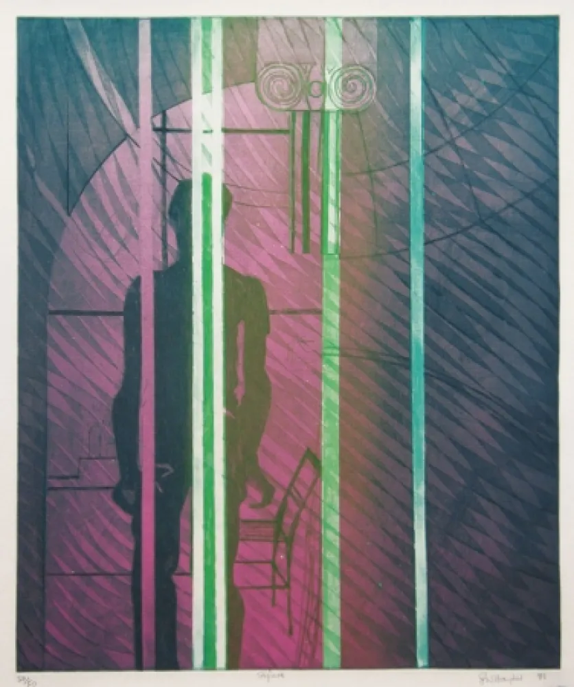 Acquaforte Hayter - Figure