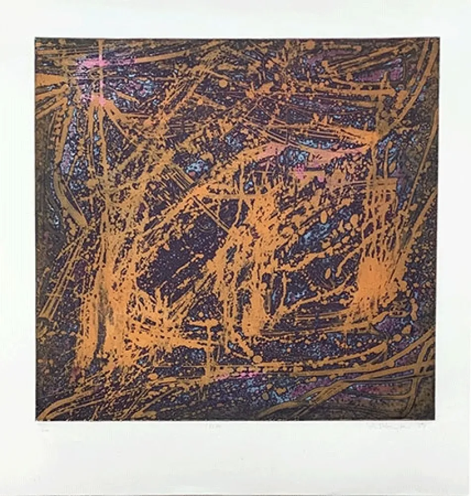 Incisione Hayter - Ixion