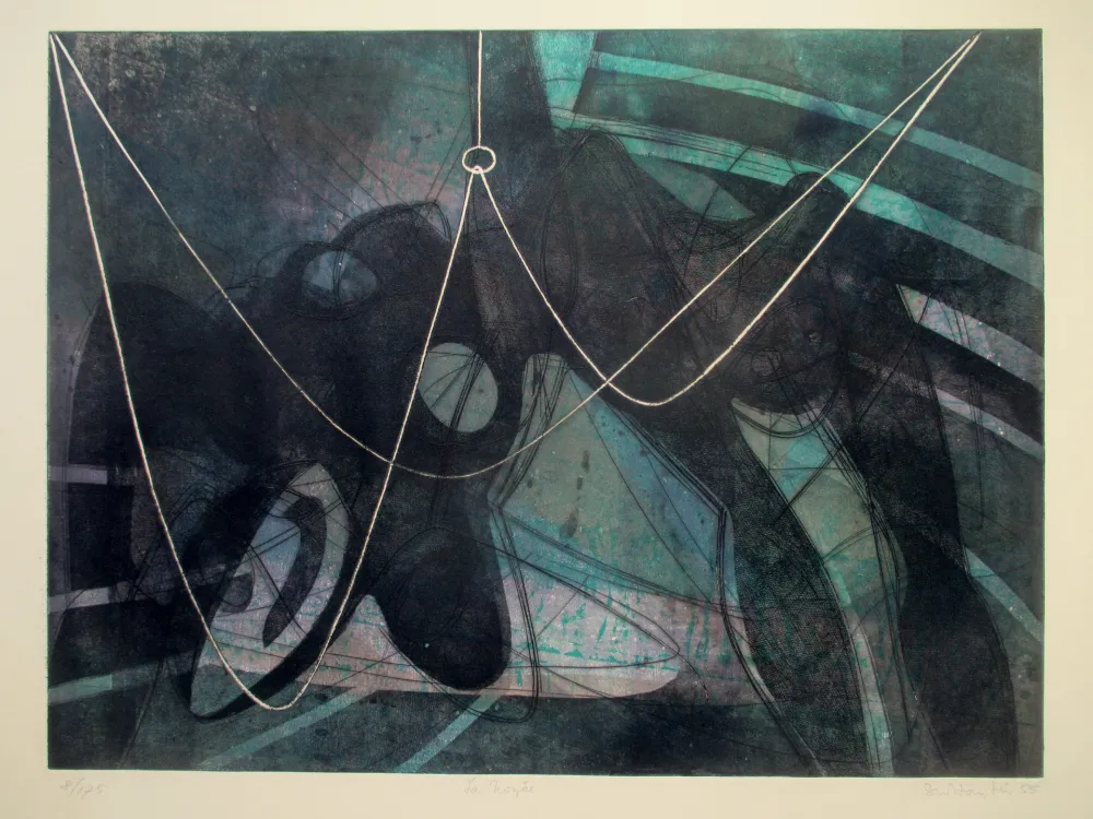 Acquaforte E Acquatinta Hayter - La noyée