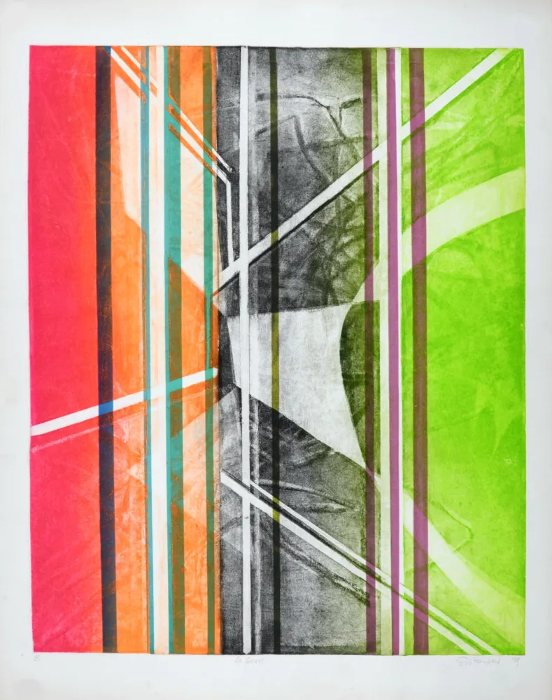 Incisione Hayter - La Serre, c. 1979 - Hand signed!