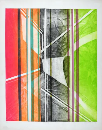 Incisione Hayter - La Serre, c. 1979 - Hand signed!