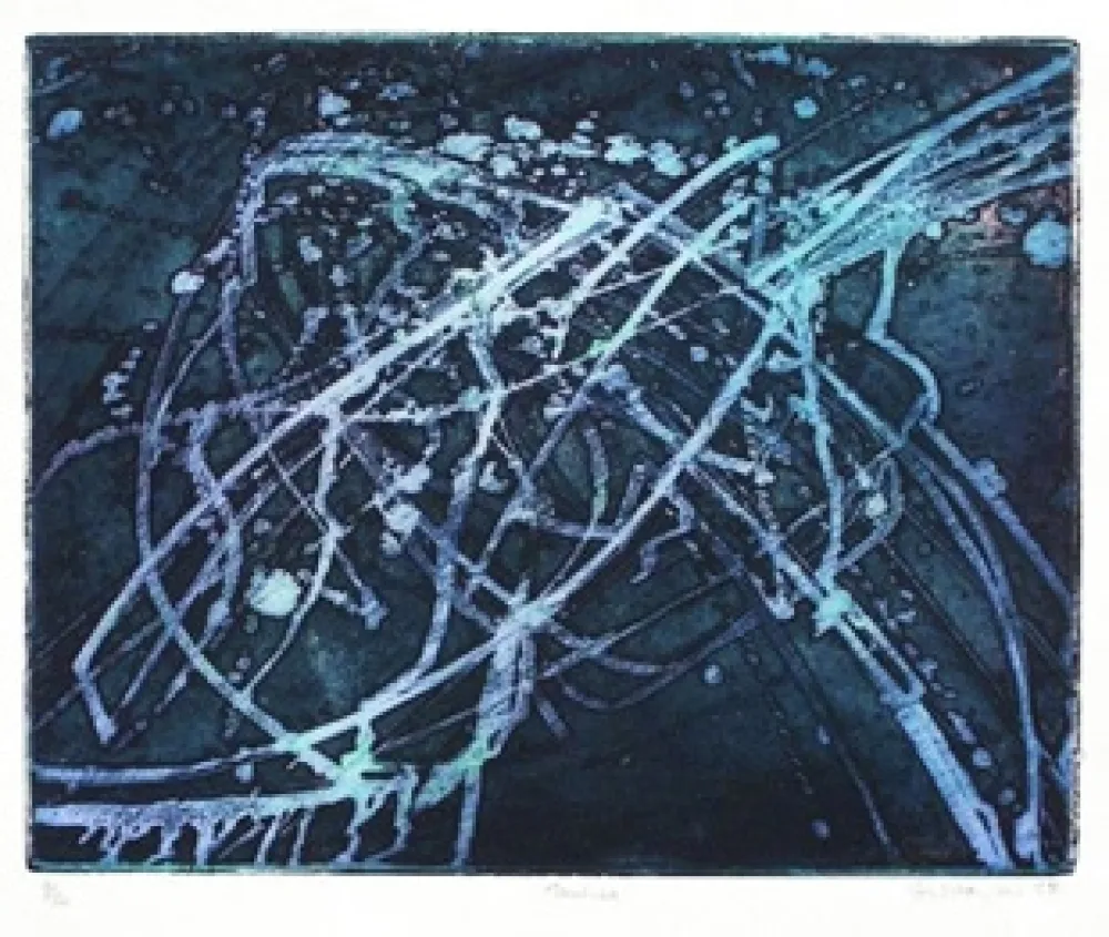 Incisione Hayter - Méduse