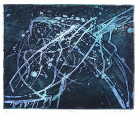 Incisione Hayter - Méduse