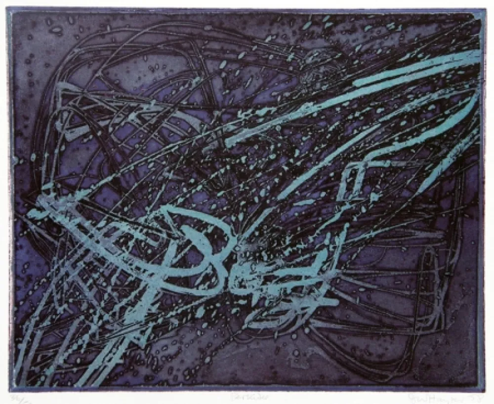 Incisione Hayter - Perseides