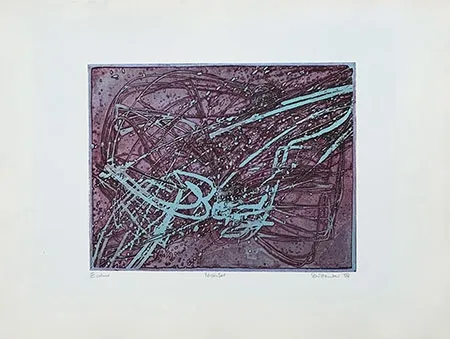 Incisione Hayter - Perseïdes