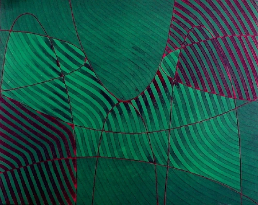 Incisione Hayter - Saddle