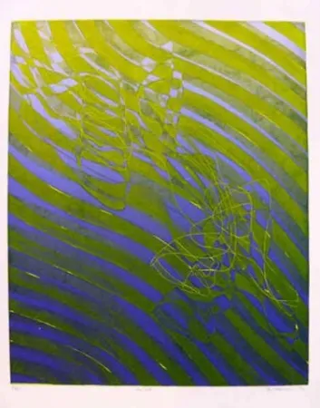 Acquaforte Hayter - The Fall