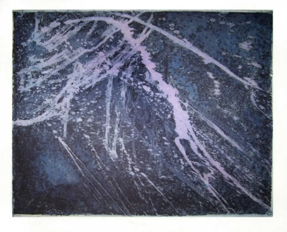 Incisione Hayter - Vague