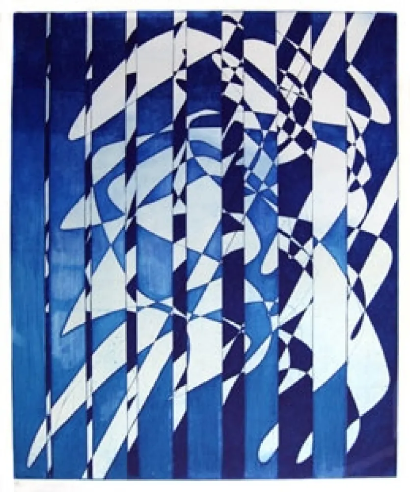 Incisione Hayter - Voiles