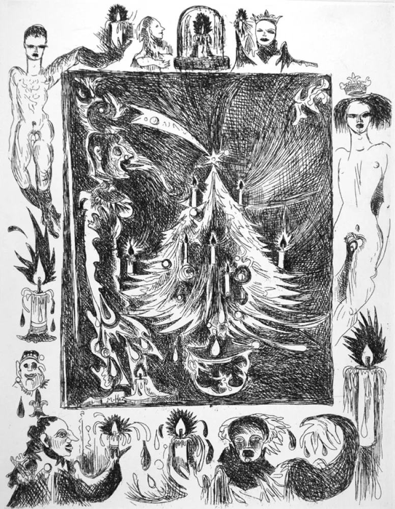 Acquaforte Haz - Albero di Natale