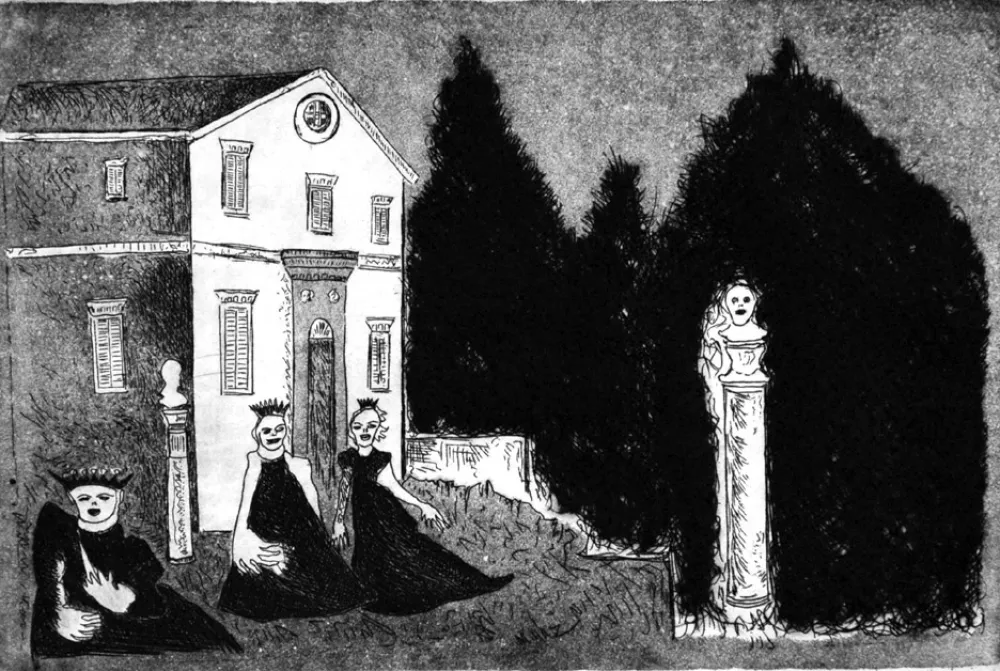 Acquatinta Haz - Da Giorgi