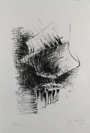 Litografia Heiliger - Komposition VI