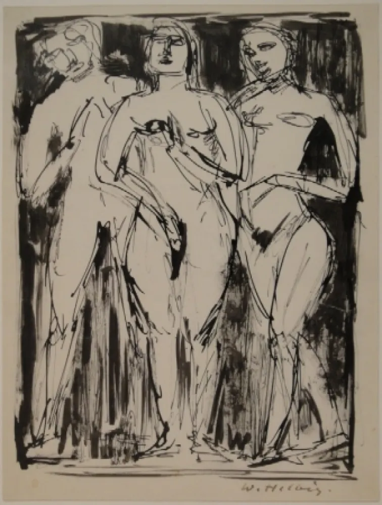 Non Tecnico Helbig - Drei stehende Figuren