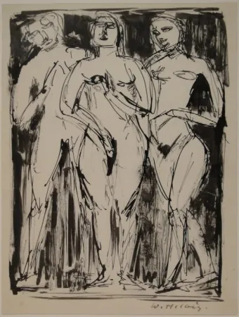 Non Tecnico Helbig - Drei stehende Figuren