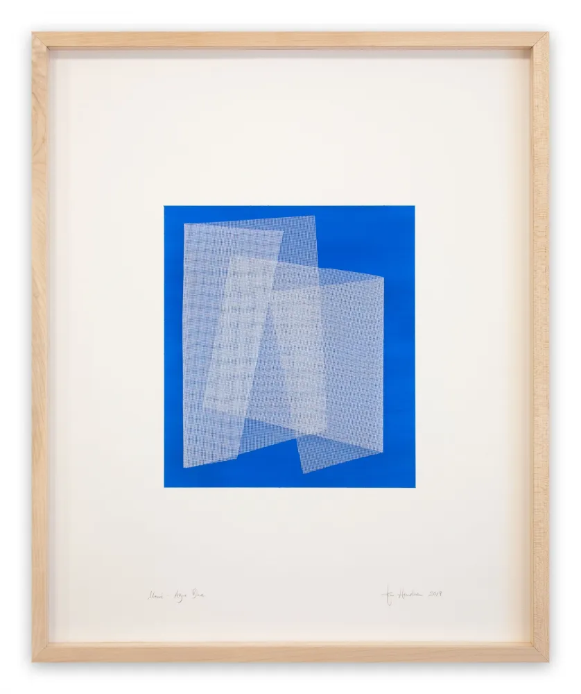 Non Tecnico Henderson - Moiré Azur Blue