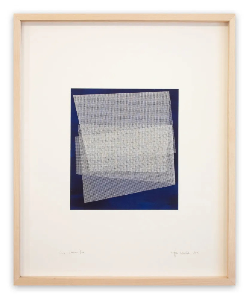 Non Tecnico Henderson - Moiré Prussian Blue 