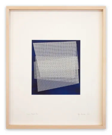 Non Tecnico Henderson - Moiré Prussian Blue 