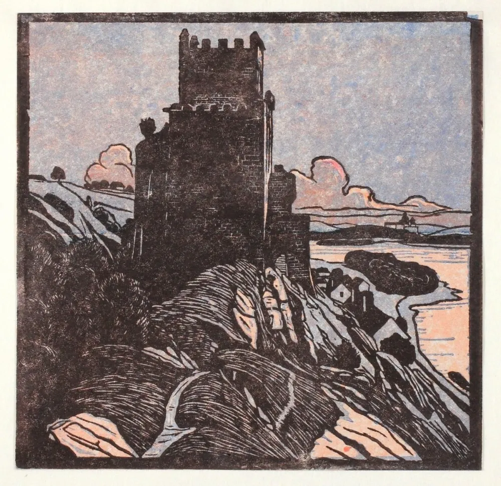 Incisione Su Legno Henneberg - Weitenegg