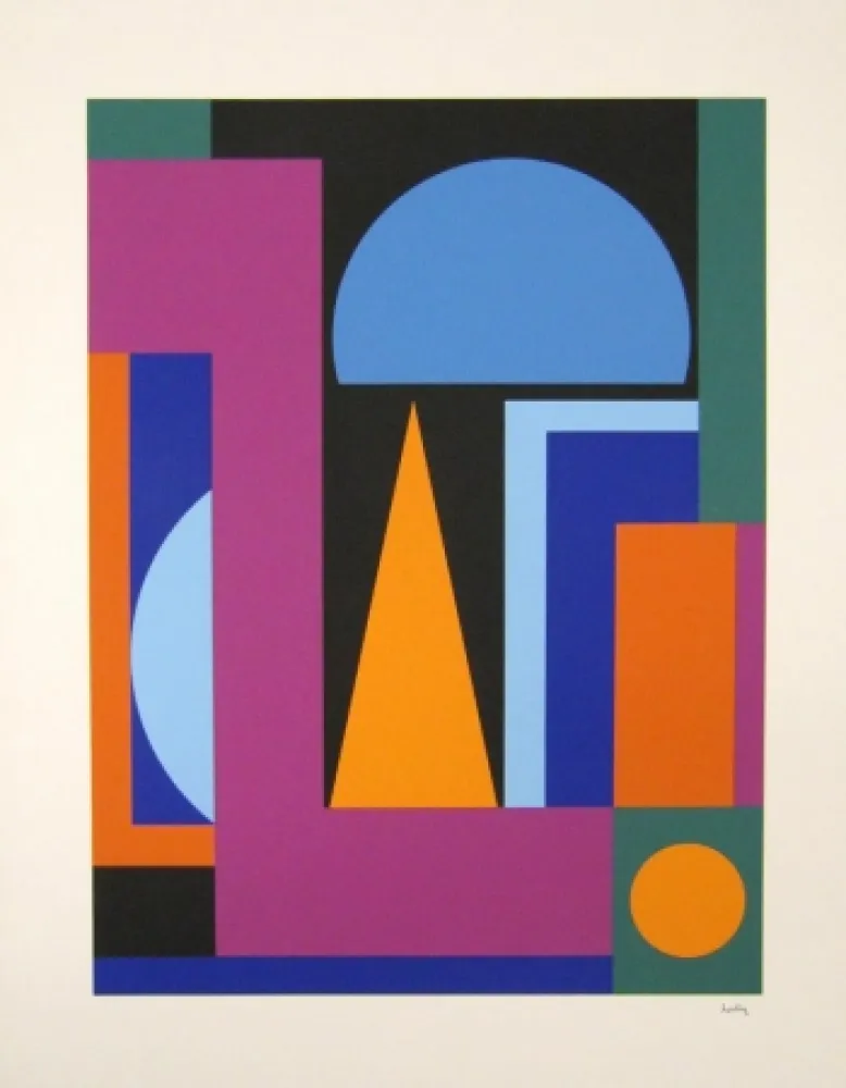 Serigrafia Herbin - Composition