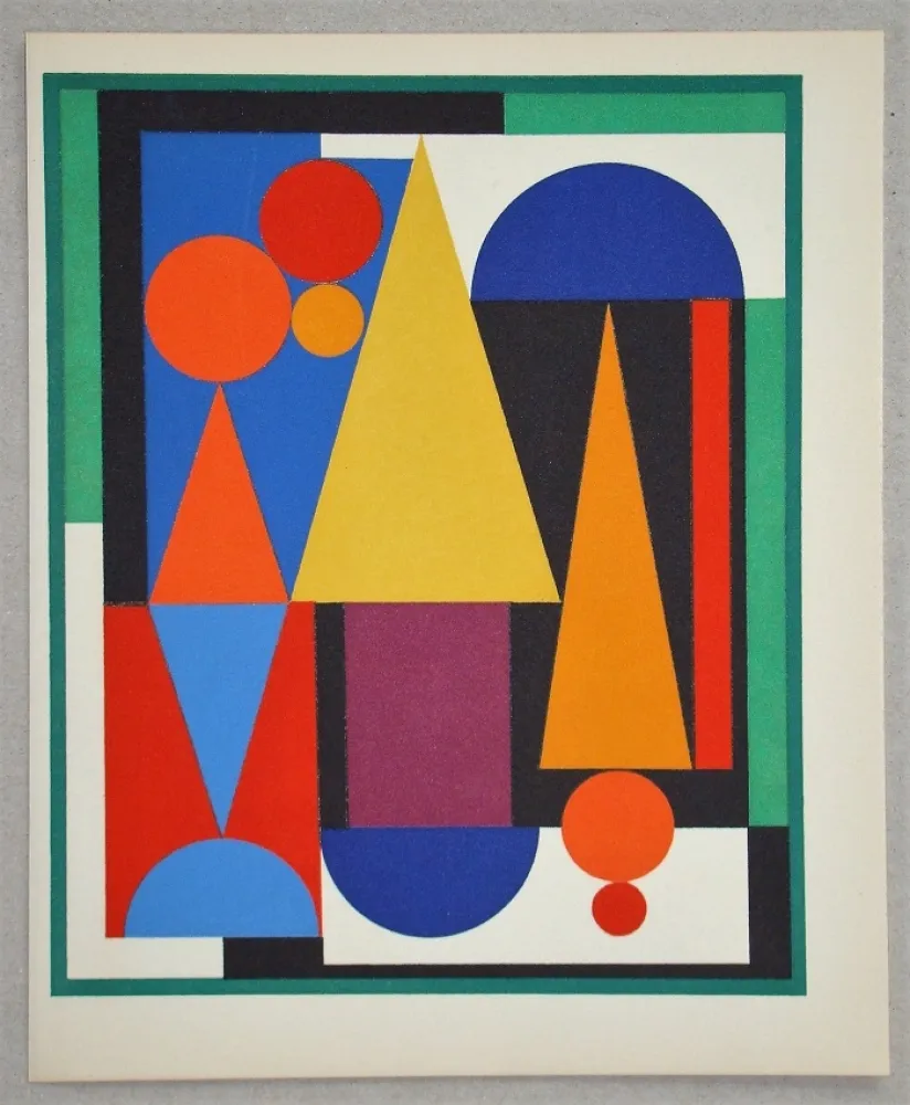 Serigrafia Herbin - Composition Fleur Fruit