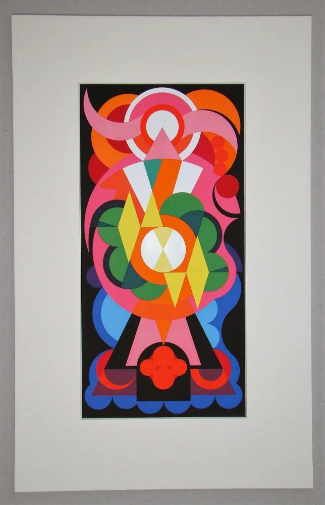Serigrafia Herbin - Peinture - 1938