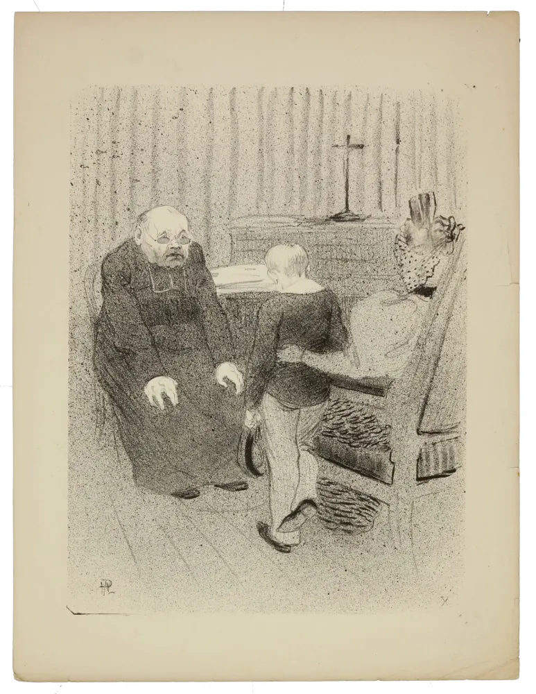 Litografia Hermann-Paul - 10. Le tour