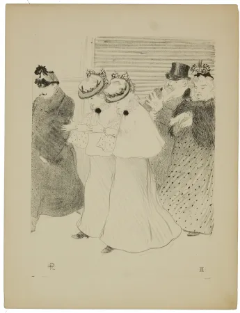 Litografia Hermann-Paul - 3. Gens comme il faut 