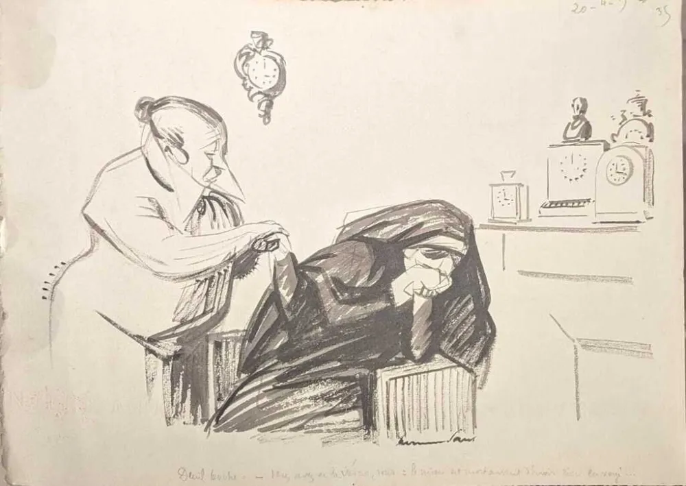 Non Tecnico Hermann-Paul - Deuil boche