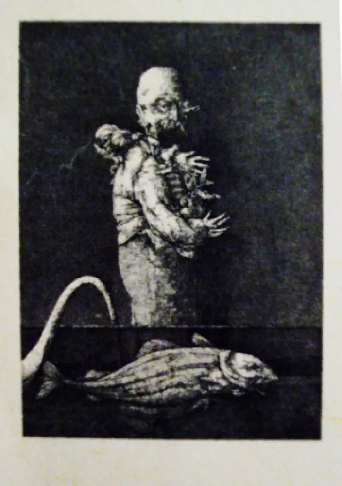 Acquaforte E Acquatinta Hernandez - El sueno interrumpido