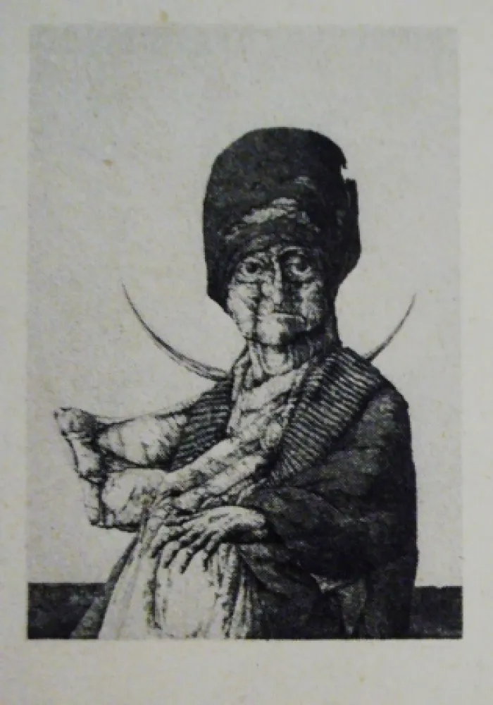 Acquaforte E Acquatinta Hernandez - La anunciada