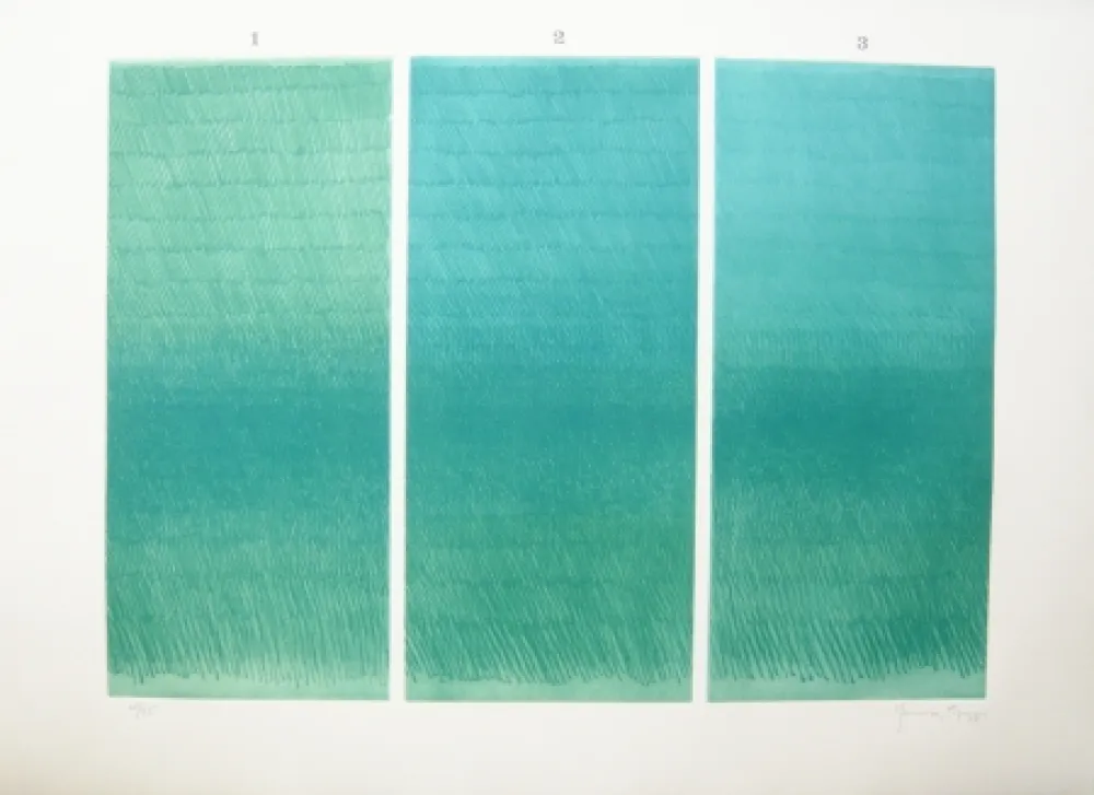 Incisione Hernandez Pijuan - 1-2-3