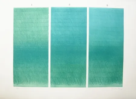 Incisione Hernandez Pijuan - 1-2-3