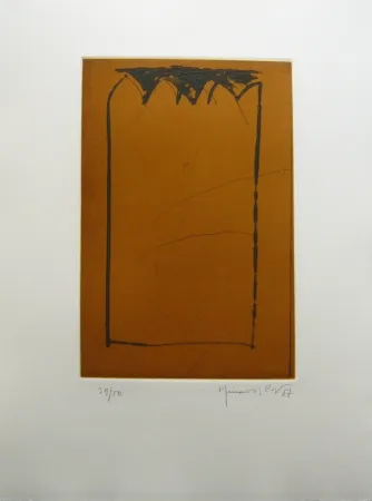 Multiplo Hernandez Pijuan - Catedral Ocre