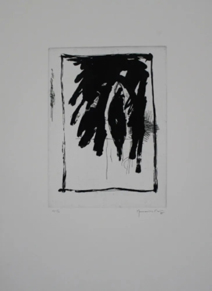 Acquaforte E Acquatinta Hernandez Pijuan - Claustre / Cloister