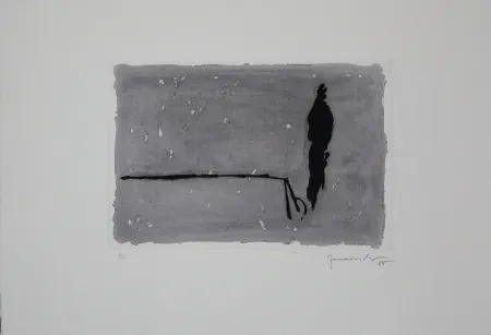 Acquatinta Hernandez Pijuan - El xiprer / The Cypress