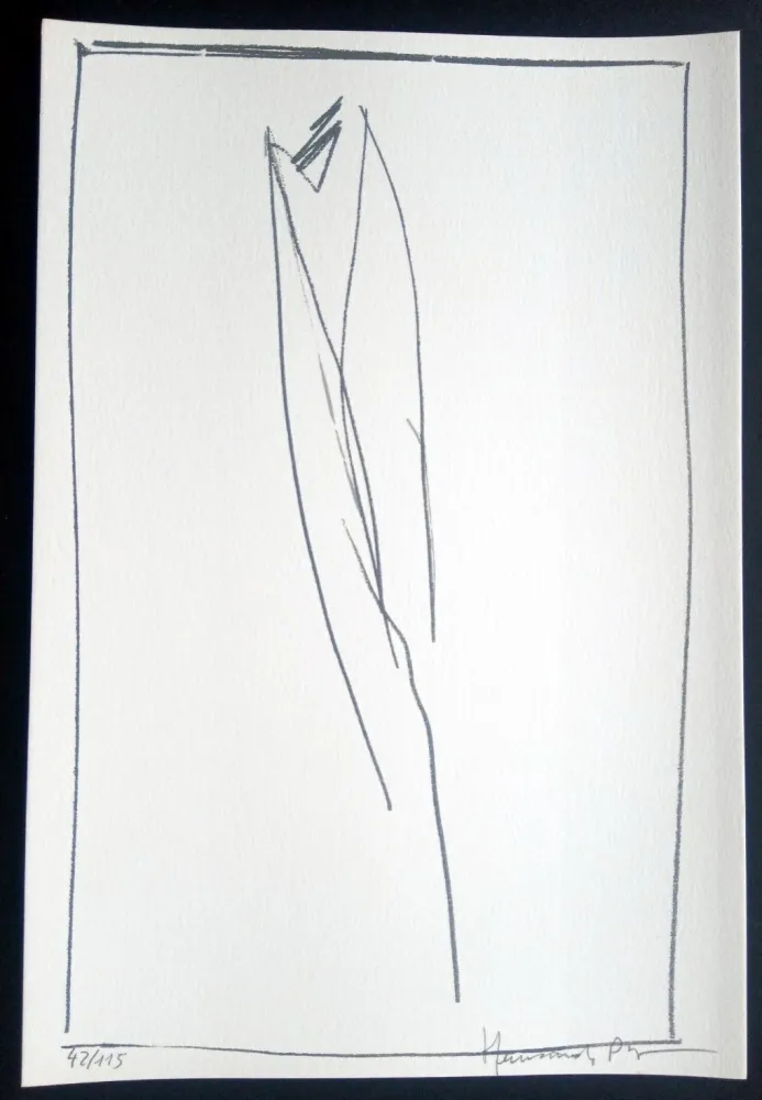 Serigrafia Hernandez Pijuan - Hojas Sueltas