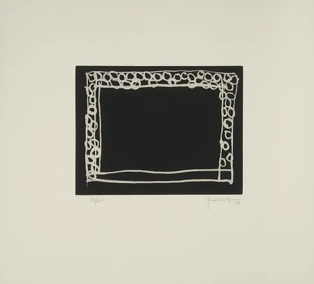 Incisione Hernandez Pijuan - Jardín IV