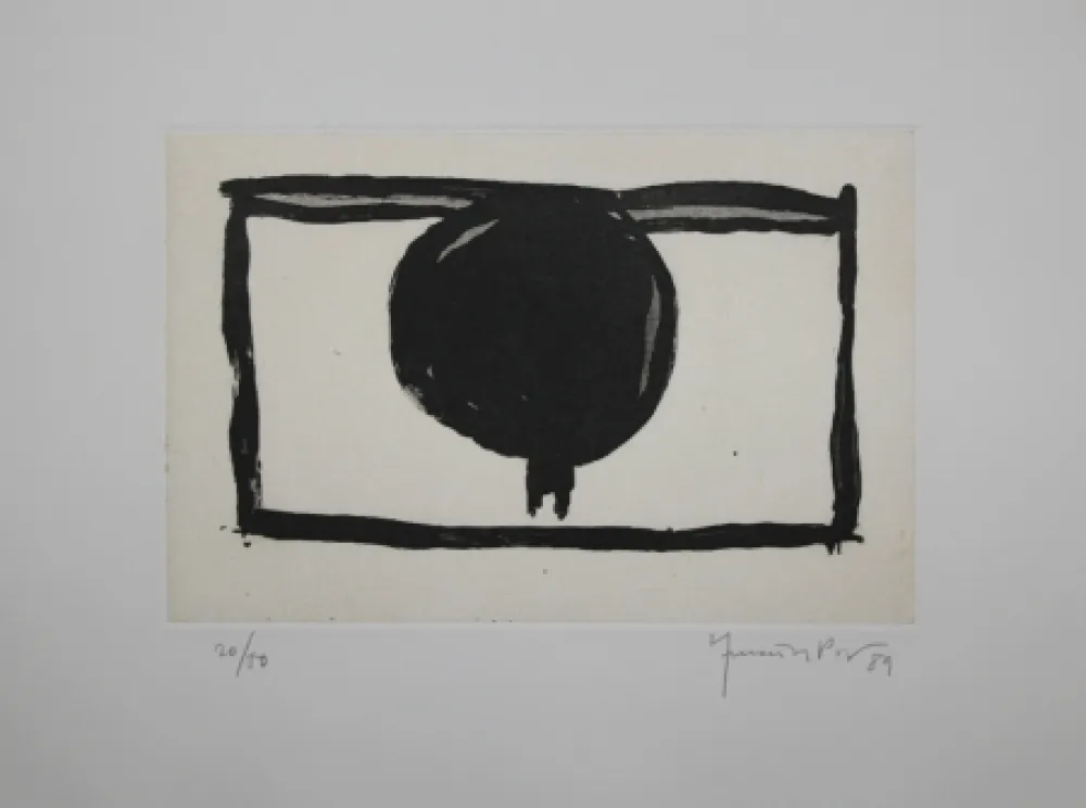 Acquatinta Hernandez Pijuan - La morera